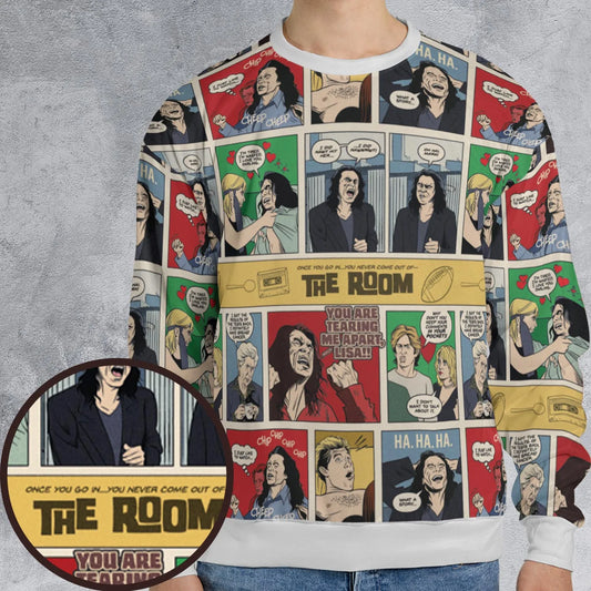 All-over Print Sweatshirt - U7BL7Z5A