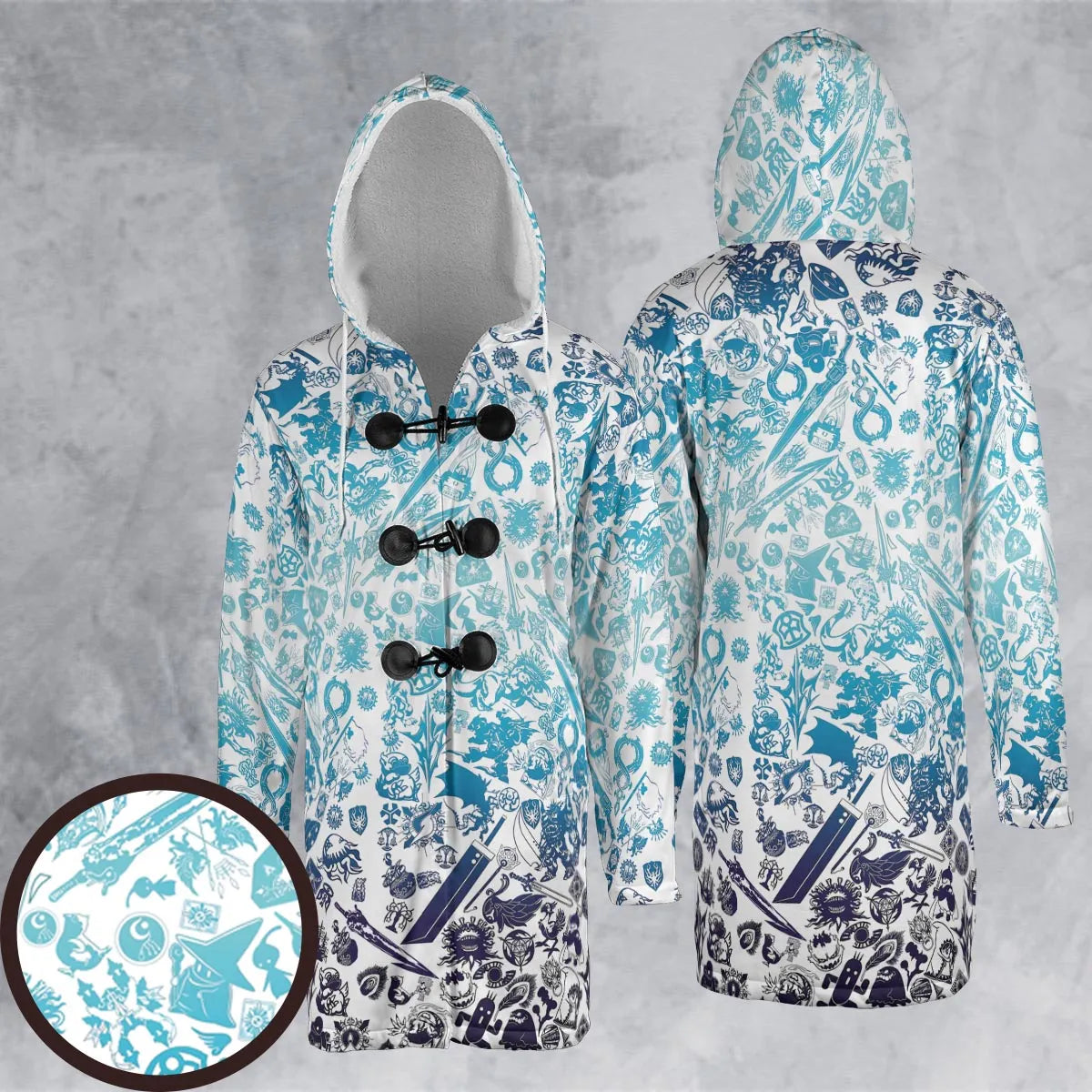 Hooded Cloak Coat - HC46NWM8