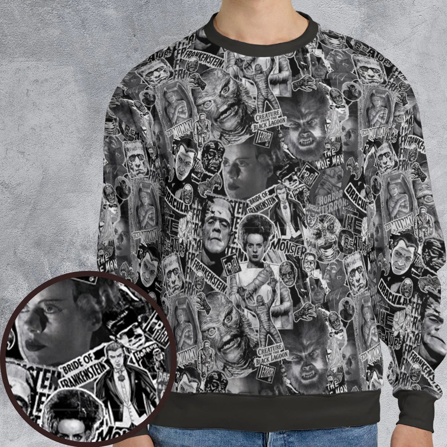 All-over Print Sweatshirt - EJ73FGSX