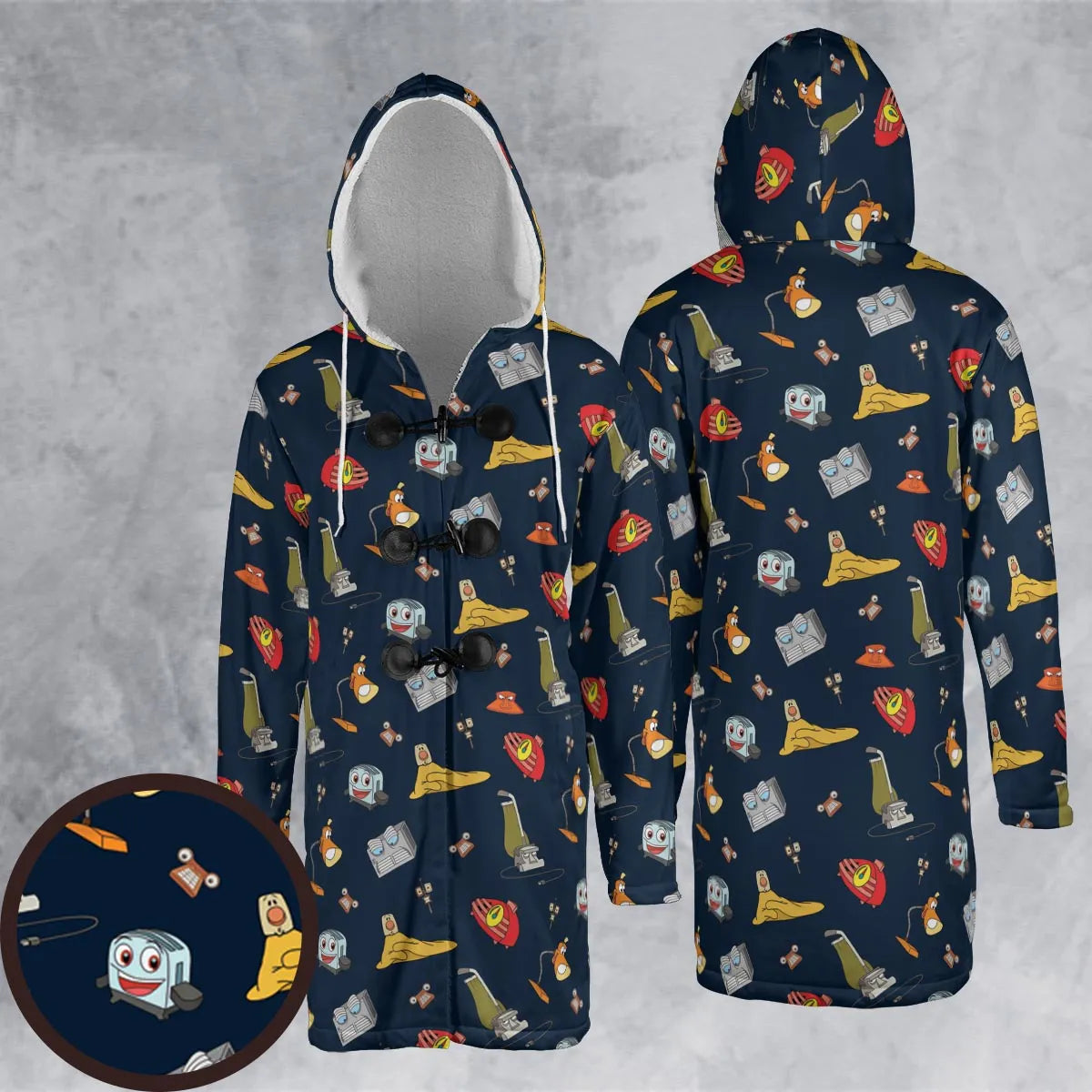 Hooded Cloak Coat - XRRMJWHW