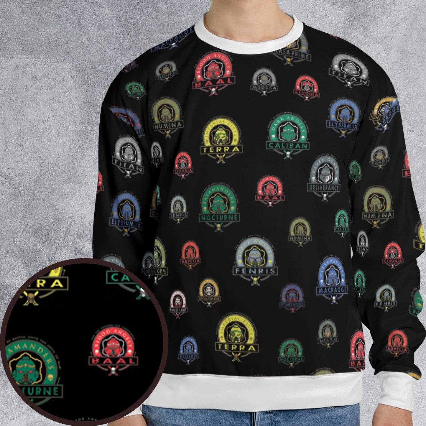 All-over Print Sweatshirt - 7LBTERHX