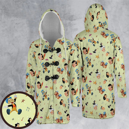 Hooded Cloak Coat - JRMXBN91