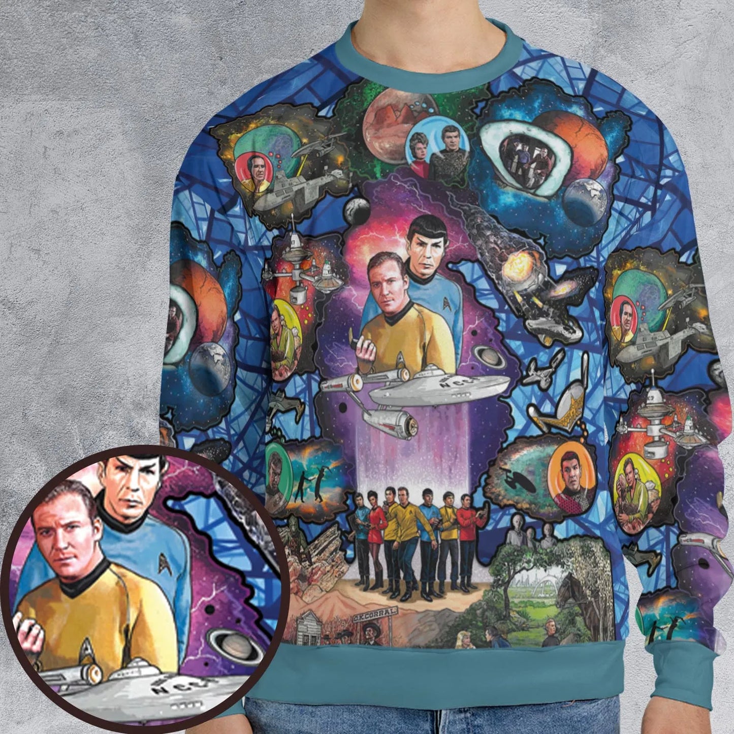 All-over Print Sweatshirt - 1KCN9LSJ