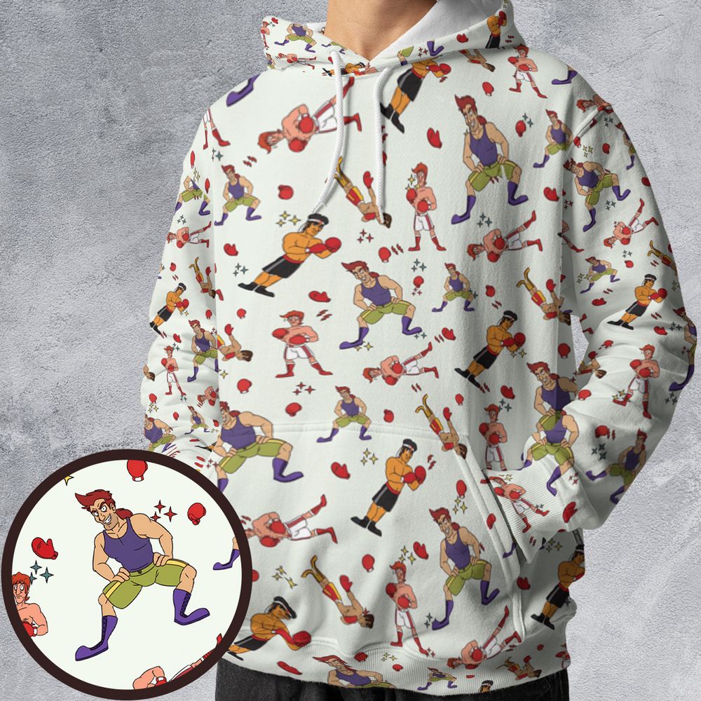 All-over Print Hoodie - 5WT1T3Q8 -  - 1