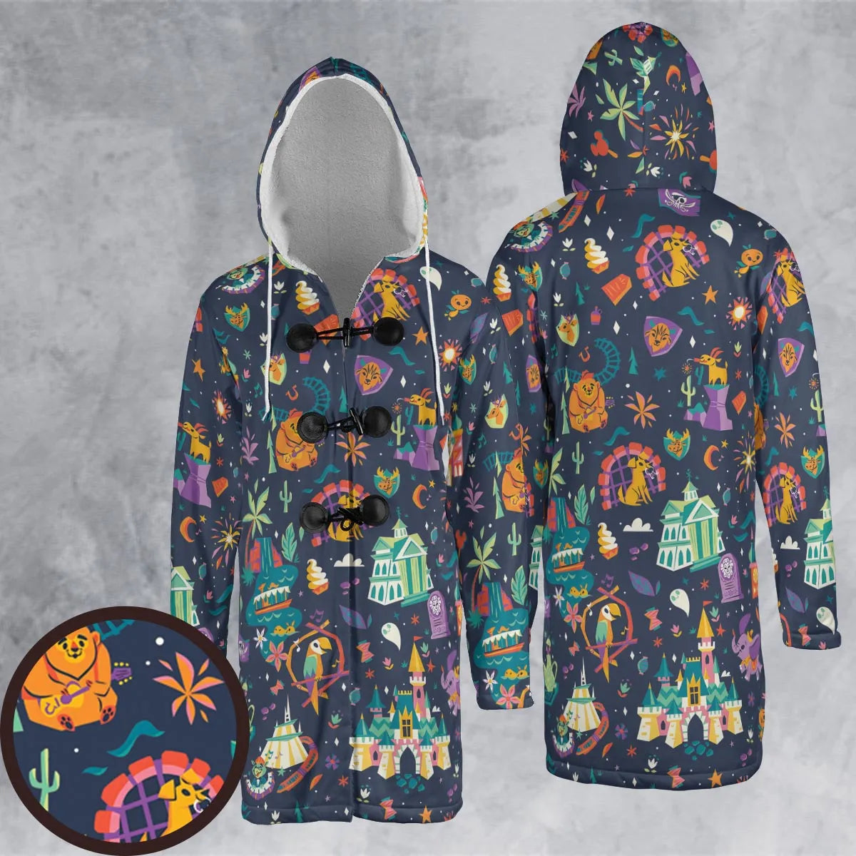 Hooded Cloak Coat - TVCPLCCD