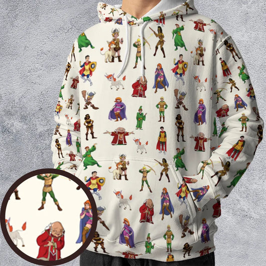 All-over Print Hoodie - XGRCN3LQ