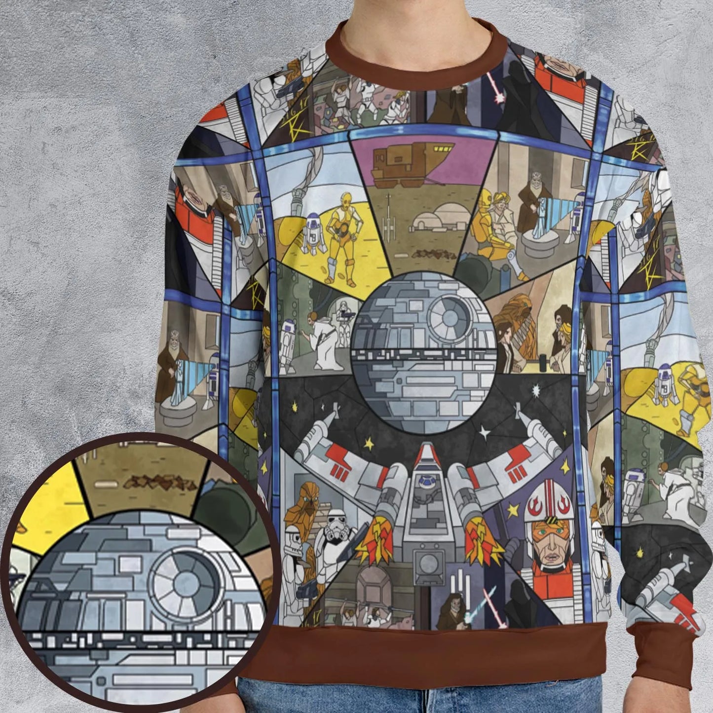 All-over Print Sweatshirt - F9X342PR