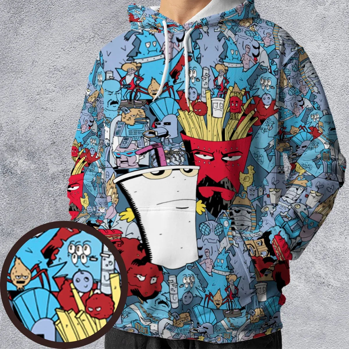 All-over Print Hoodie - P9XKDSK9