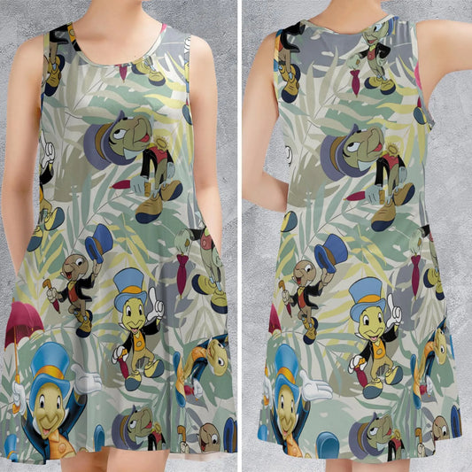 Sleeveless Dress - YU5D4JSF
