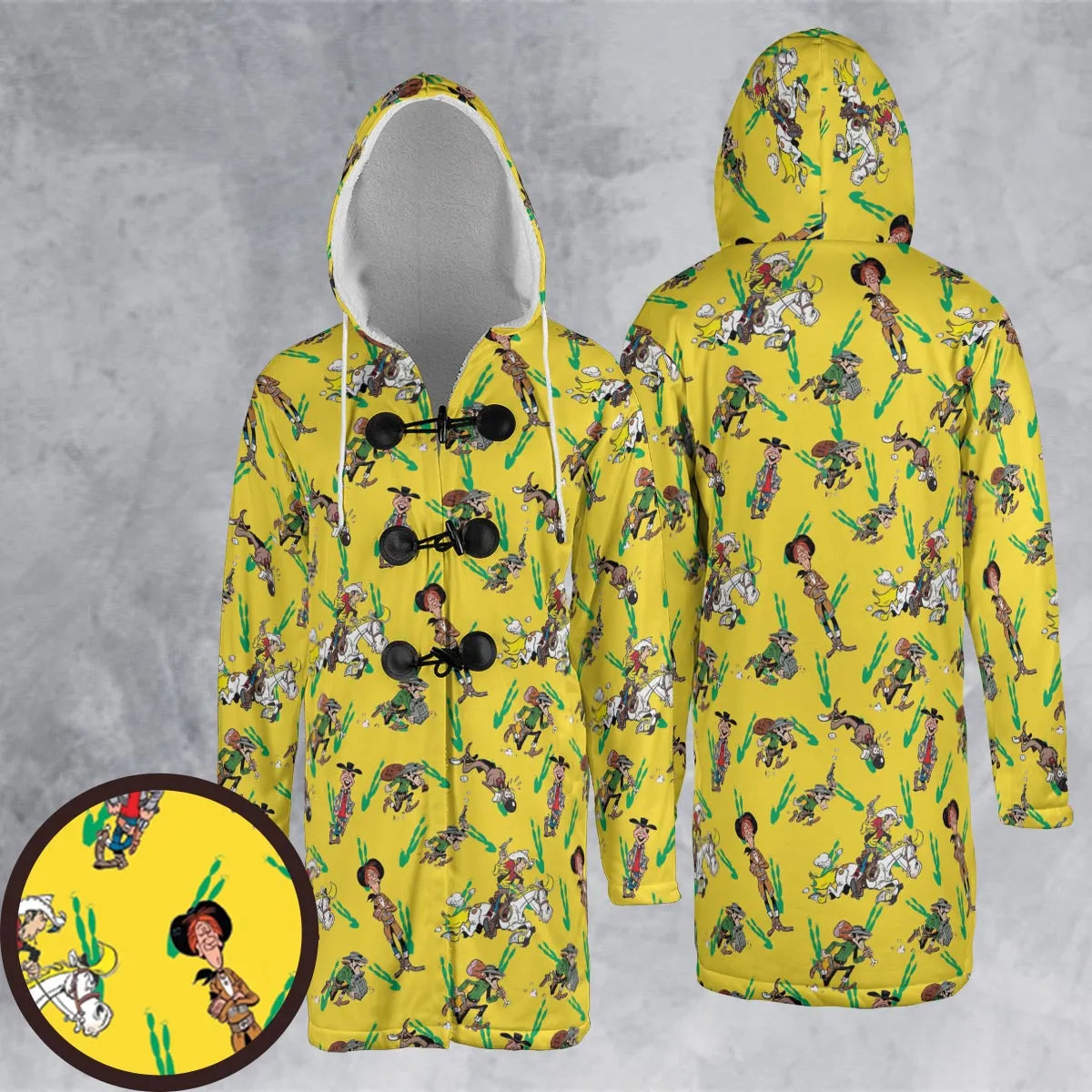 Hooded Cloak Coat - AS2ASYKF