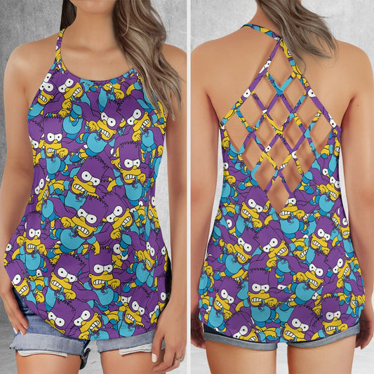 Criss Cross Tank Top - TJA84JYL -  - 1