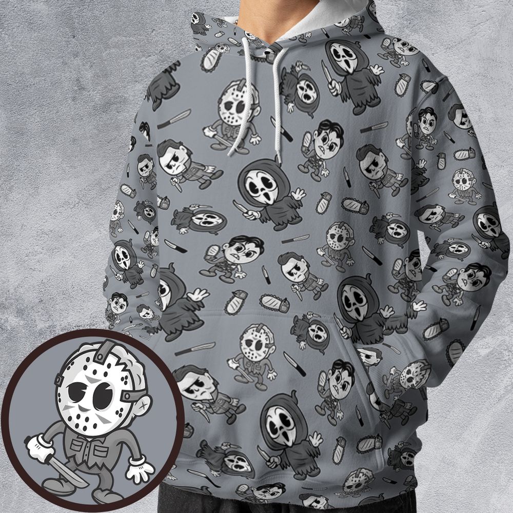 All-over Print Hoodie - 6ZQLPM8V -  - 1