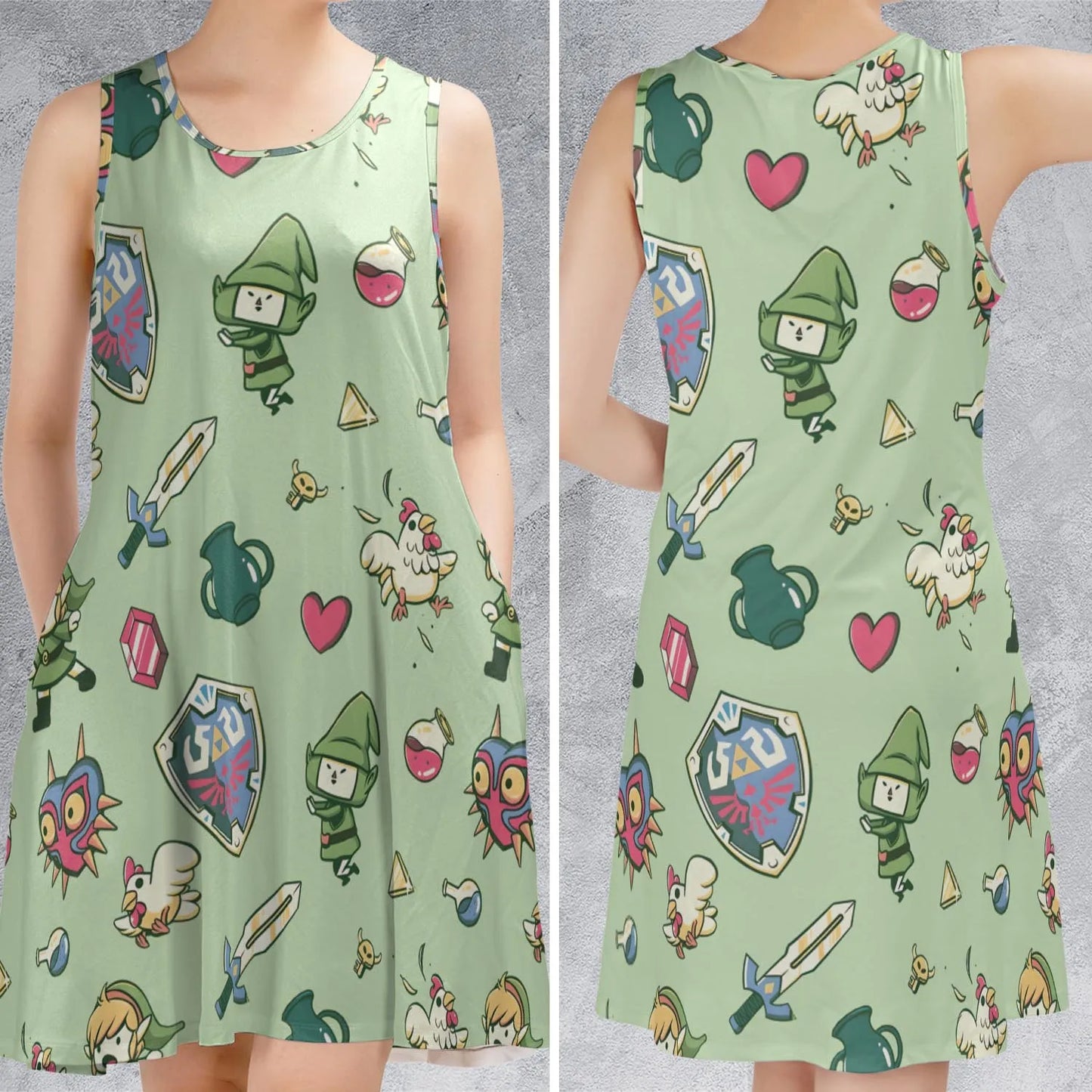 Sleeveless Dress - Y678QMZR