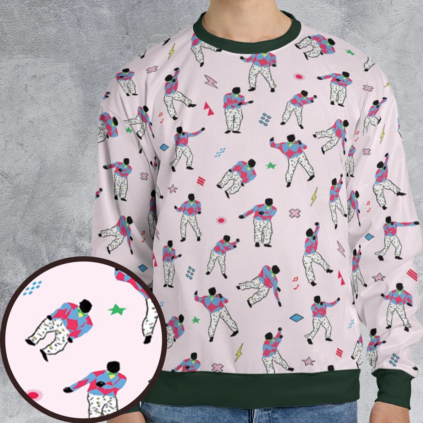 All-over Print Sweatshirt - GWLXCLLQ