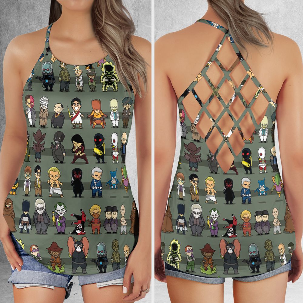 Criss Cross Tank Top - GZZV8DGD -  - 1