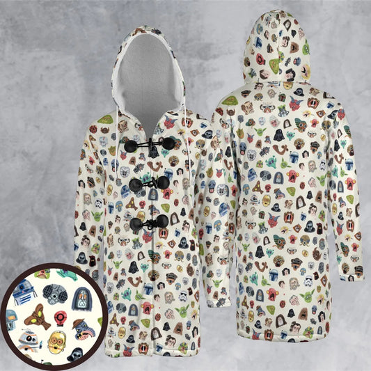 Hooded Cloak Coat - HLH2XR53