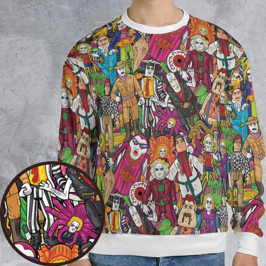 All-over Print Sweatshirt - 9S8BXBUM