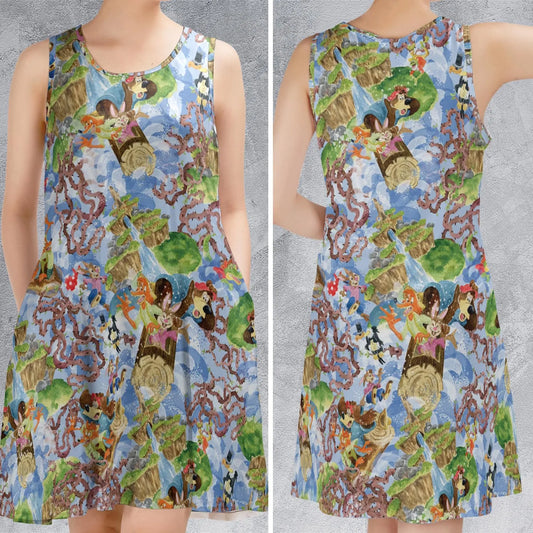 Sleeveless Dress - 73P2VVVQ
