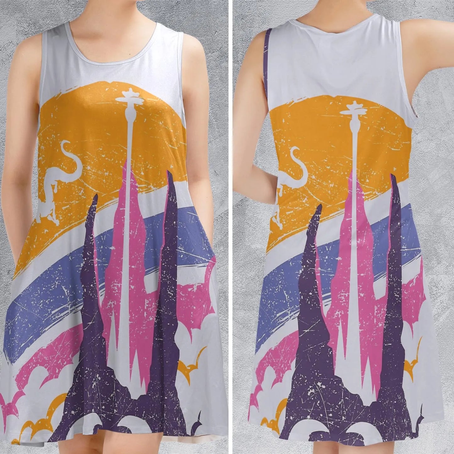 Sleeveless Dress - 9F6P3LWZ