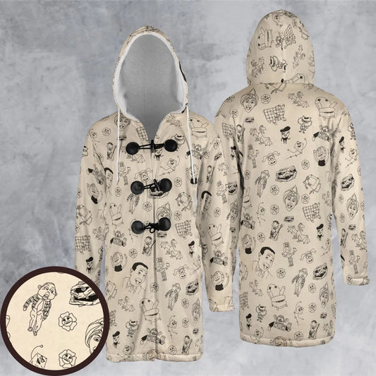 Hooded Cloak Coat - AF8M175A