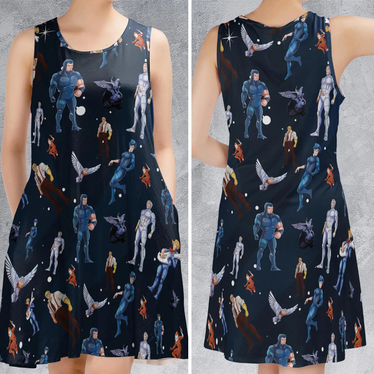 Sleeveless Dress - 4NEGY7PK