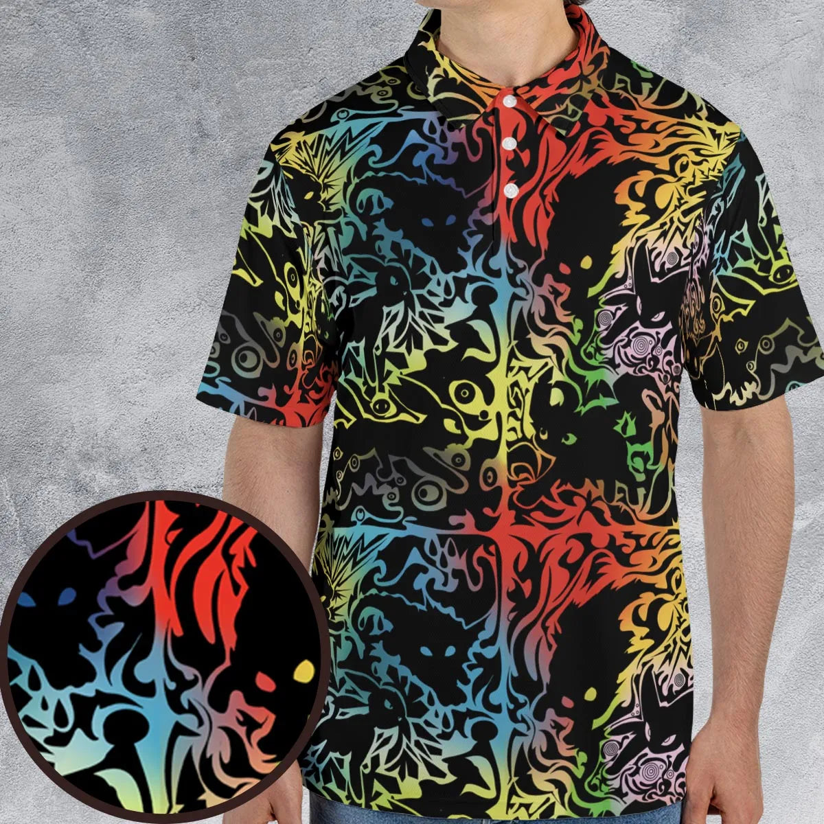 AOP Men/Women Polo Shirt - TWEDWHTF