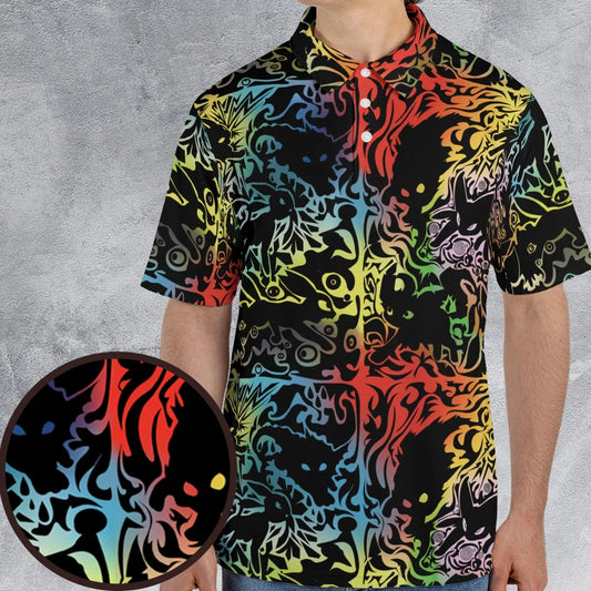 AOP Men/Women Polo Shirt - TWEDWHTF