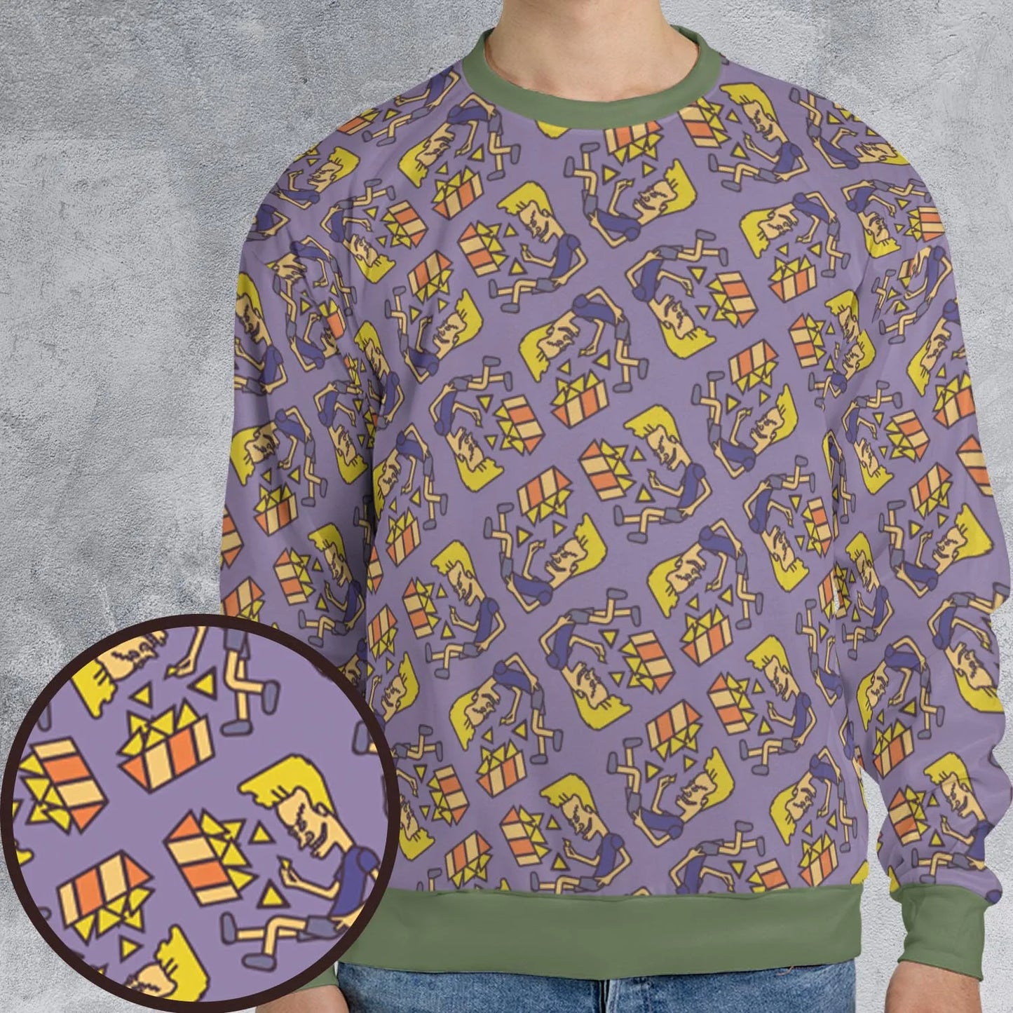 All-over Print Sweatshirt - Z1KNPMMQ