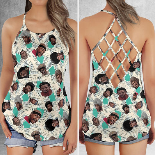 Criss Cross Tank Top - 3B9PF57L -  - 1