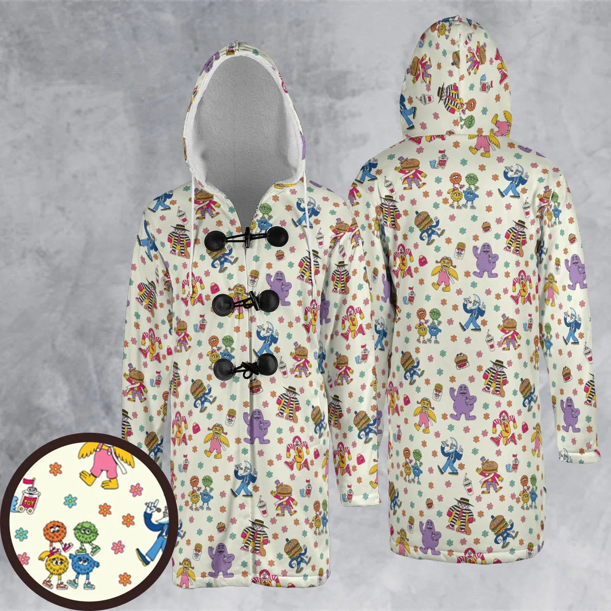 Hooded Cloak Coat - 9CNCWWXE