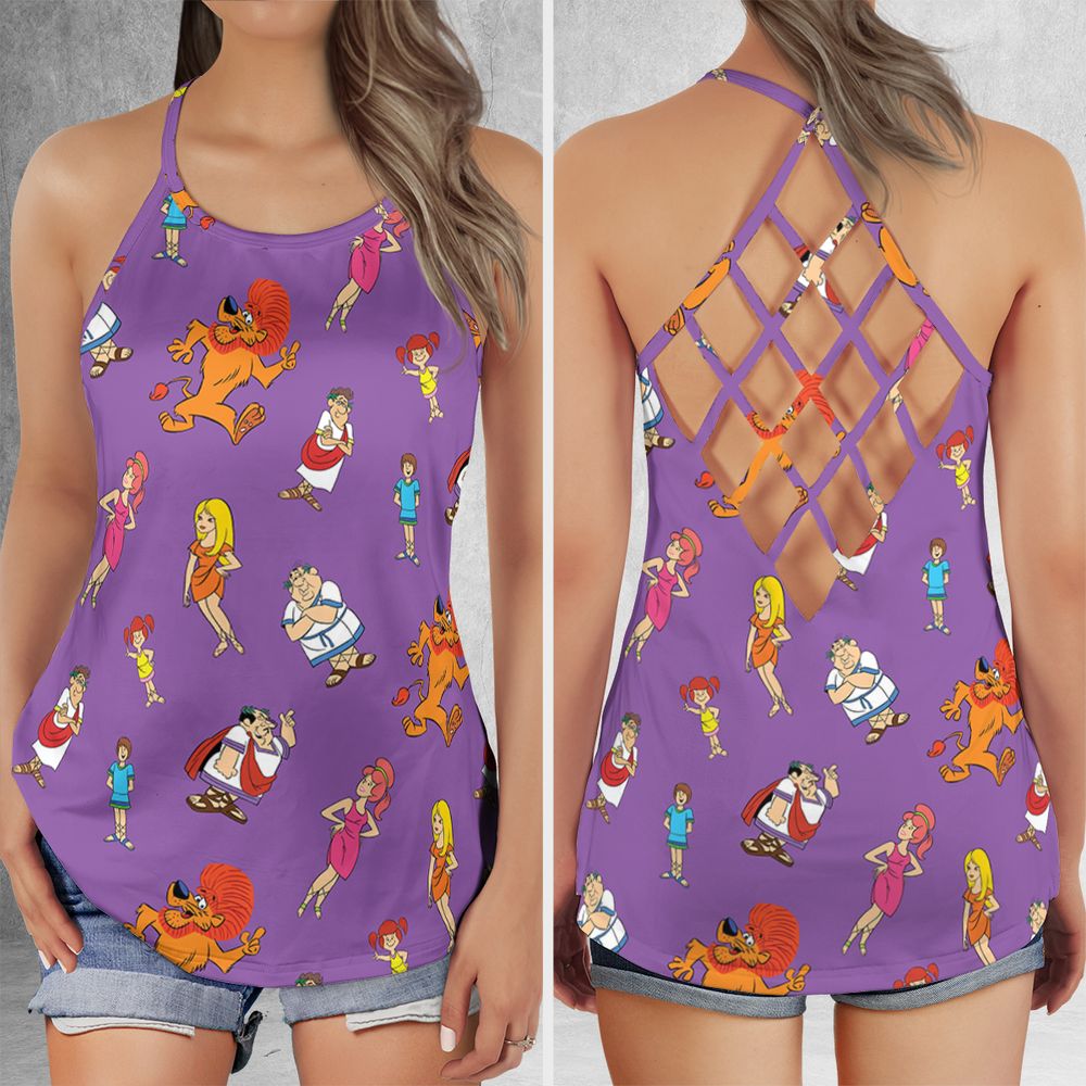 Criss Cross Tank Top - 1XECR34K -  - 1