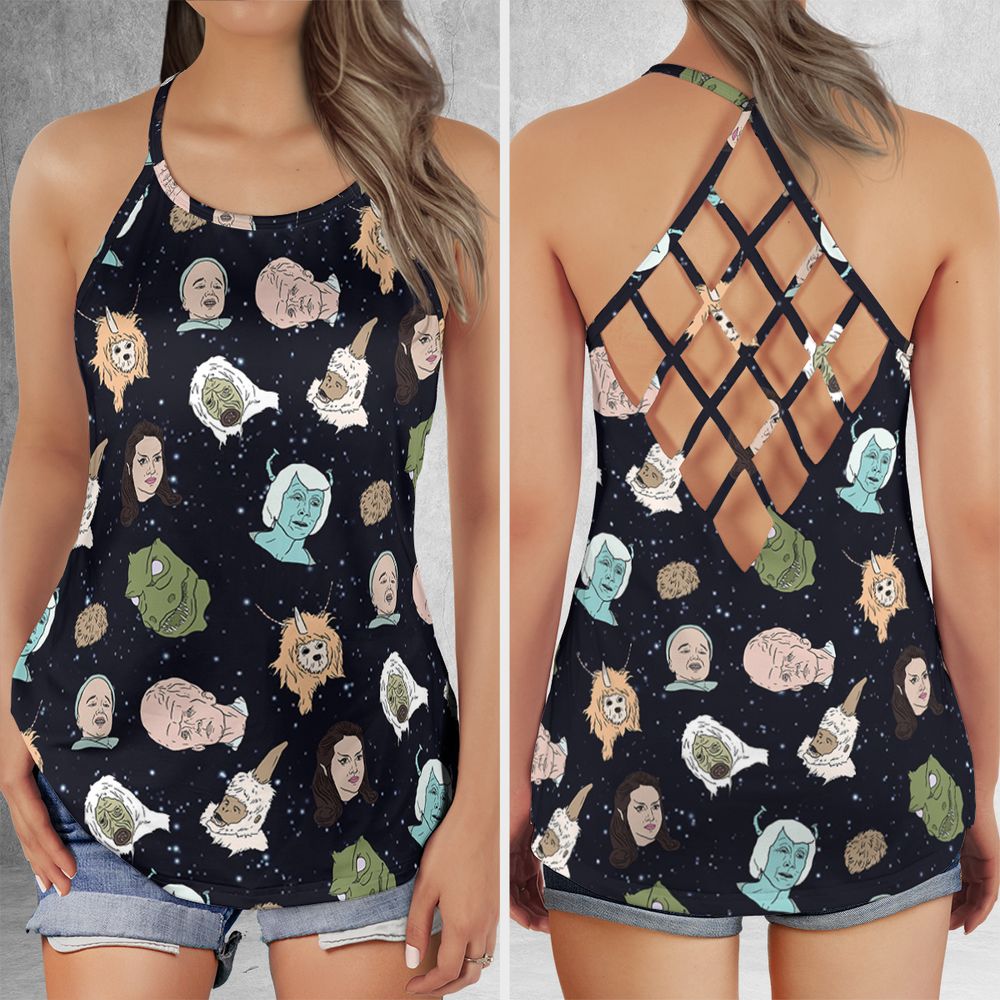 Criss Cross Tank Top - ZPSHYAJT -  - 1