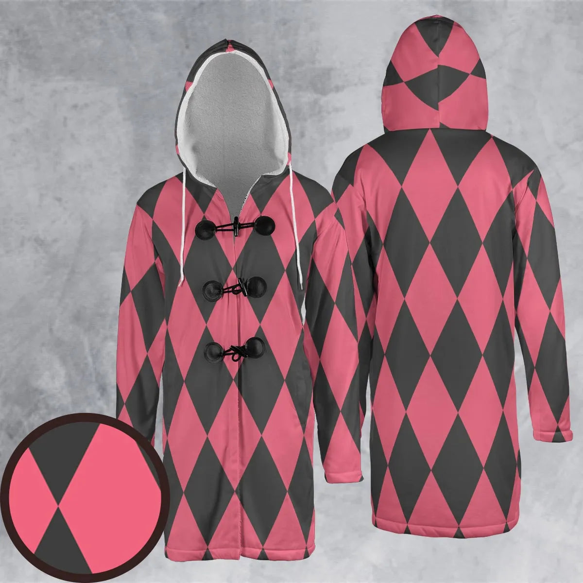 Hooded Cloak Coat - 7LTRBCE8