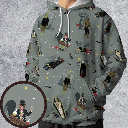 All-over Print Hoodie - METRSXQ4