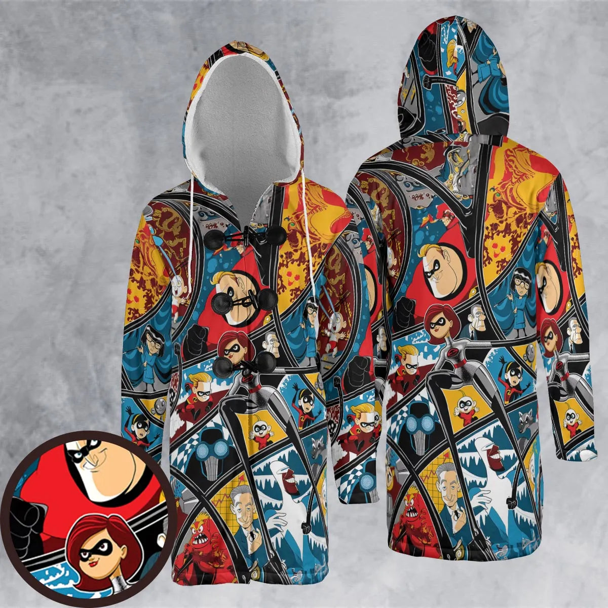 Hooded Cloak Coat - GA3KPLJL
