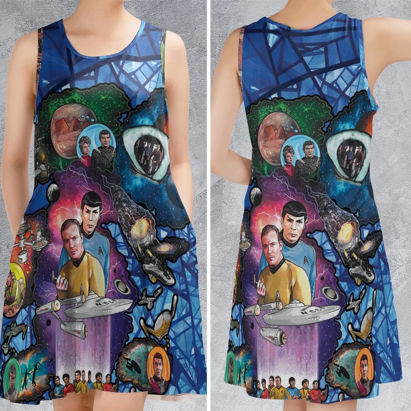 Sleeveless Dress - ZYM6JF8P