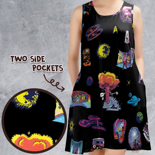 Sleeveless Dress - Q6EZQGY9 -  - 1
