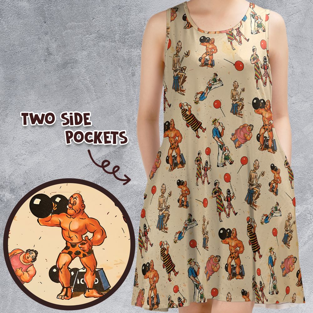 Sleeveless Dress - DGNBB6M8 -  - 1