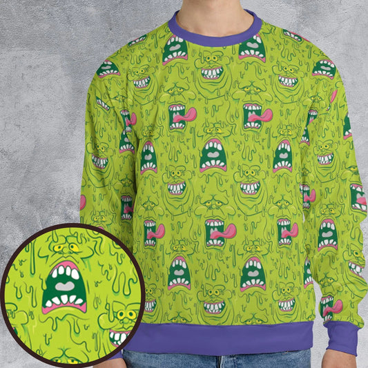 All-over Print Sweatshirt - 9D83YP48