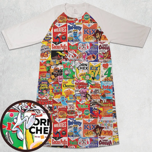 3/4 Sleeve Raglan Dress - 1YLGAD97