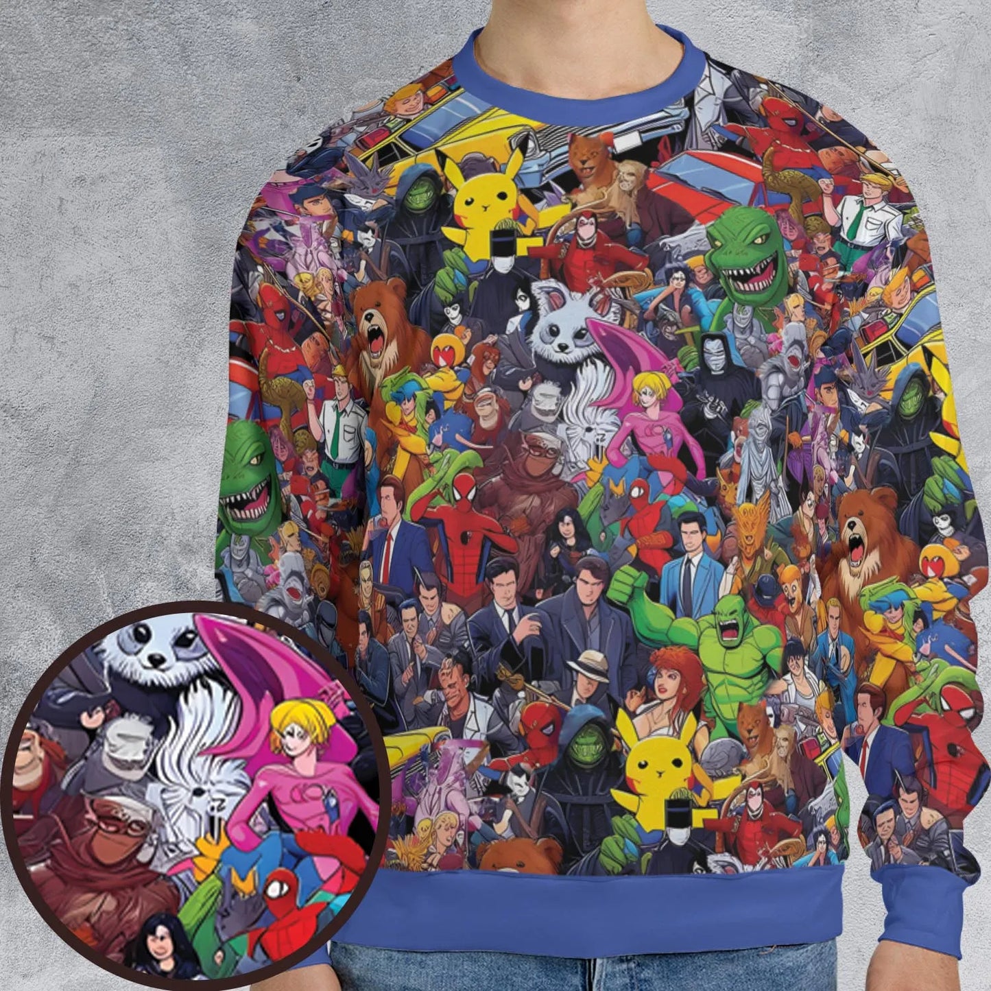 All-over Print Sweatshirt - WWTFAL1F