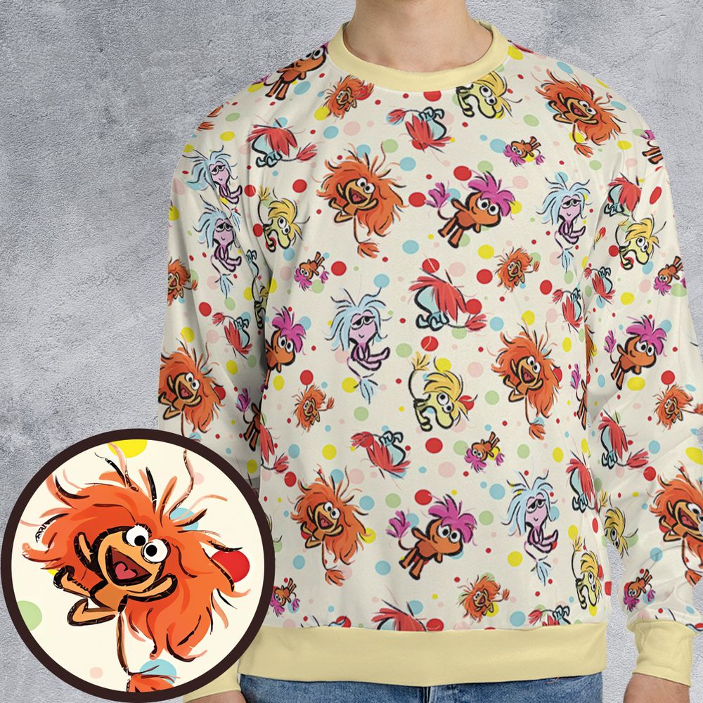 All-over Print Sweatshirt - ZE7RKUYG -  - 1