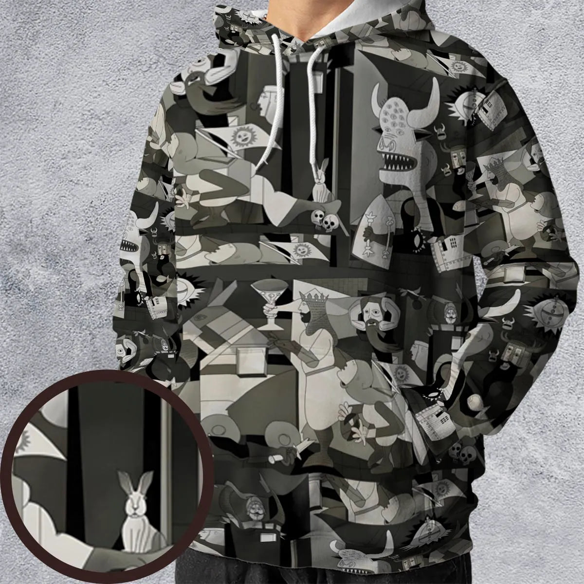 All-over Print Hoodie - 4YN6VDWS