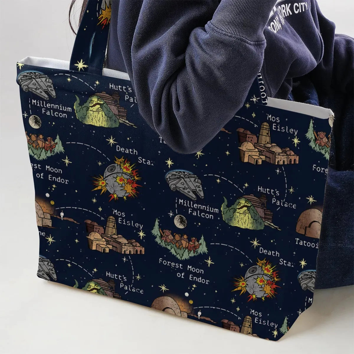 Large Tote Bag - N7WMXCB1