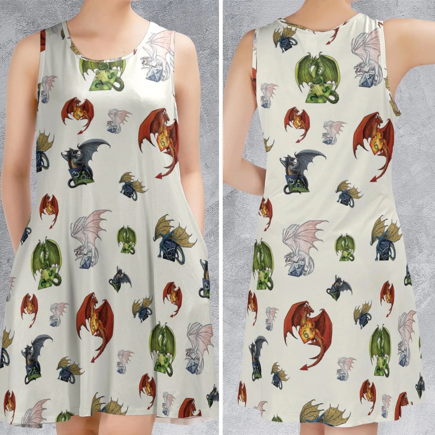Sleeveless Dress - CYUGDT33