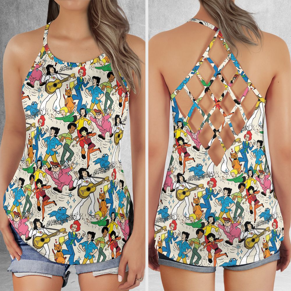 Criss Cross Tank Top - VGDNYM6H -  - 1
