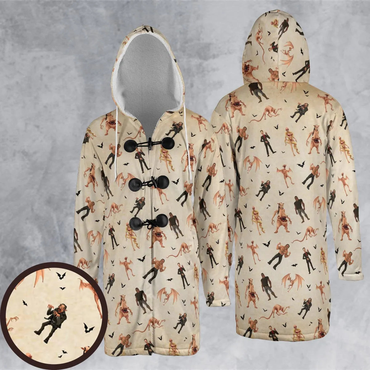 Hooded Cloak Coat - PHQ6ETZ5