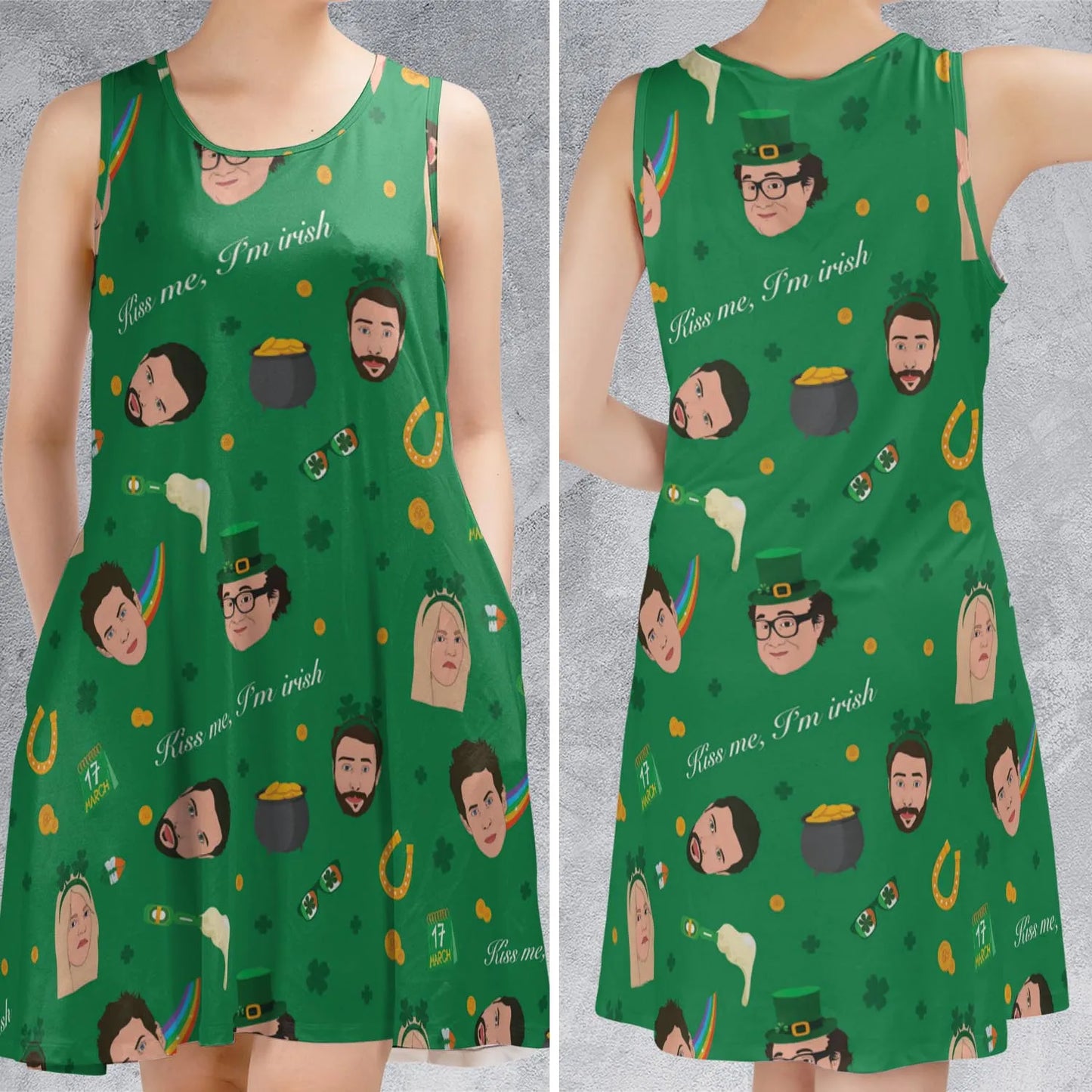Sleeveless Dress - VFLU1TMH