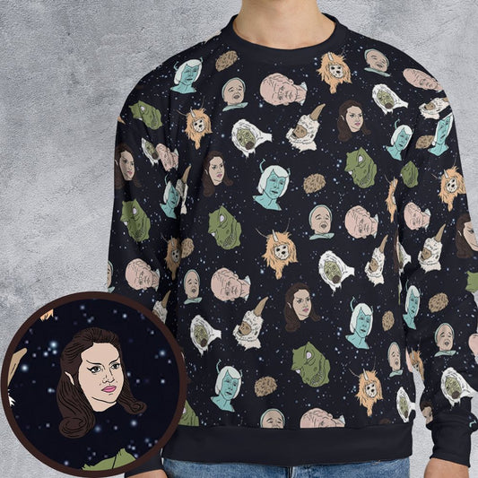 All-over Print Sweatshirt - 6QHFVDTL -  - 1