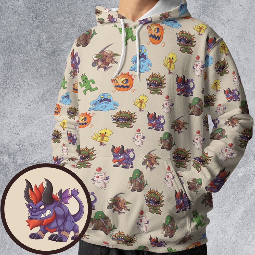 All-over Print Hoodie - JQ6KELQS -  - 1